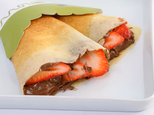 Crepe Cone Nutella e Morango